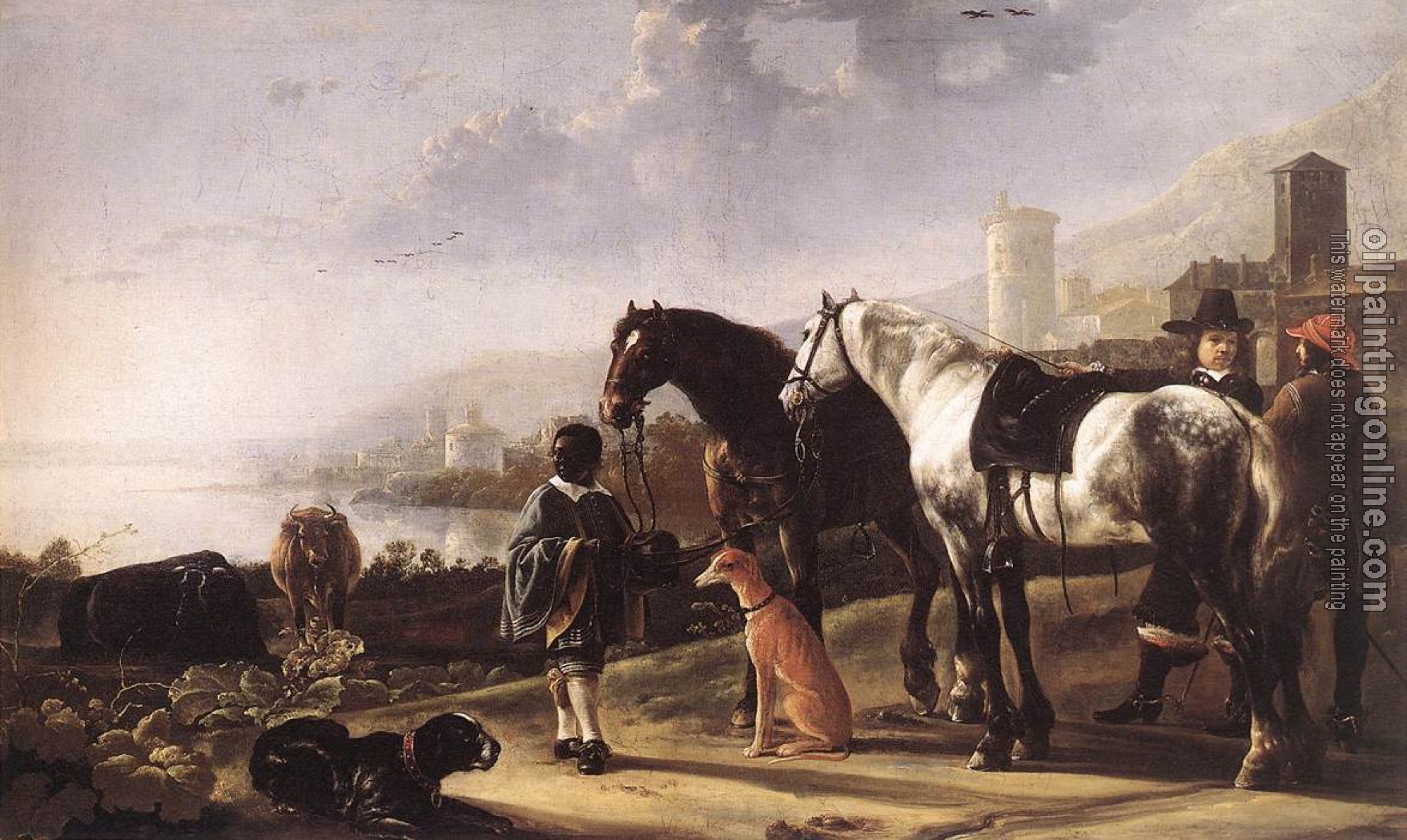 Aelbert Cuyp - The Negro Page